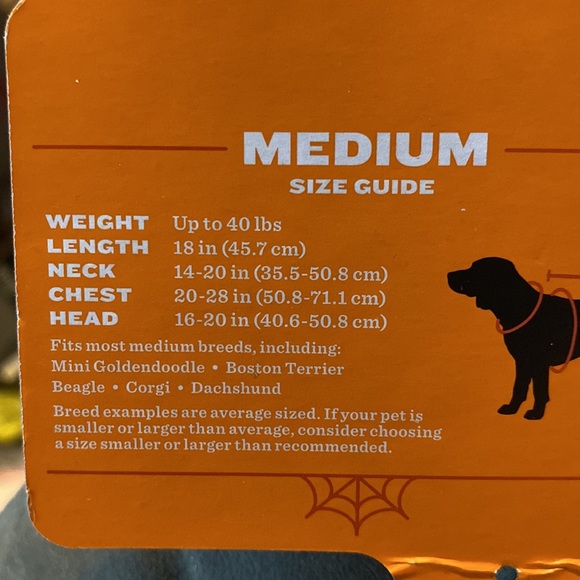 NEW Reflective Shark Hoodie Dog and Cat Costume - Hyde & EEK! Boutique medium - Picture 12 of 13